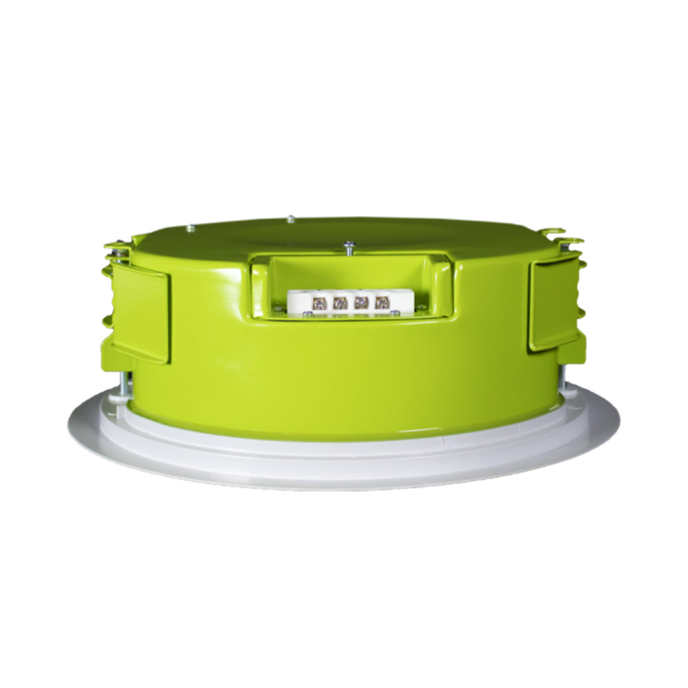 Soundtube CM62-EZS-II-WH - Two-Way 6.5-Inch In-Ceiling Loudspeaker with Short Can (White)