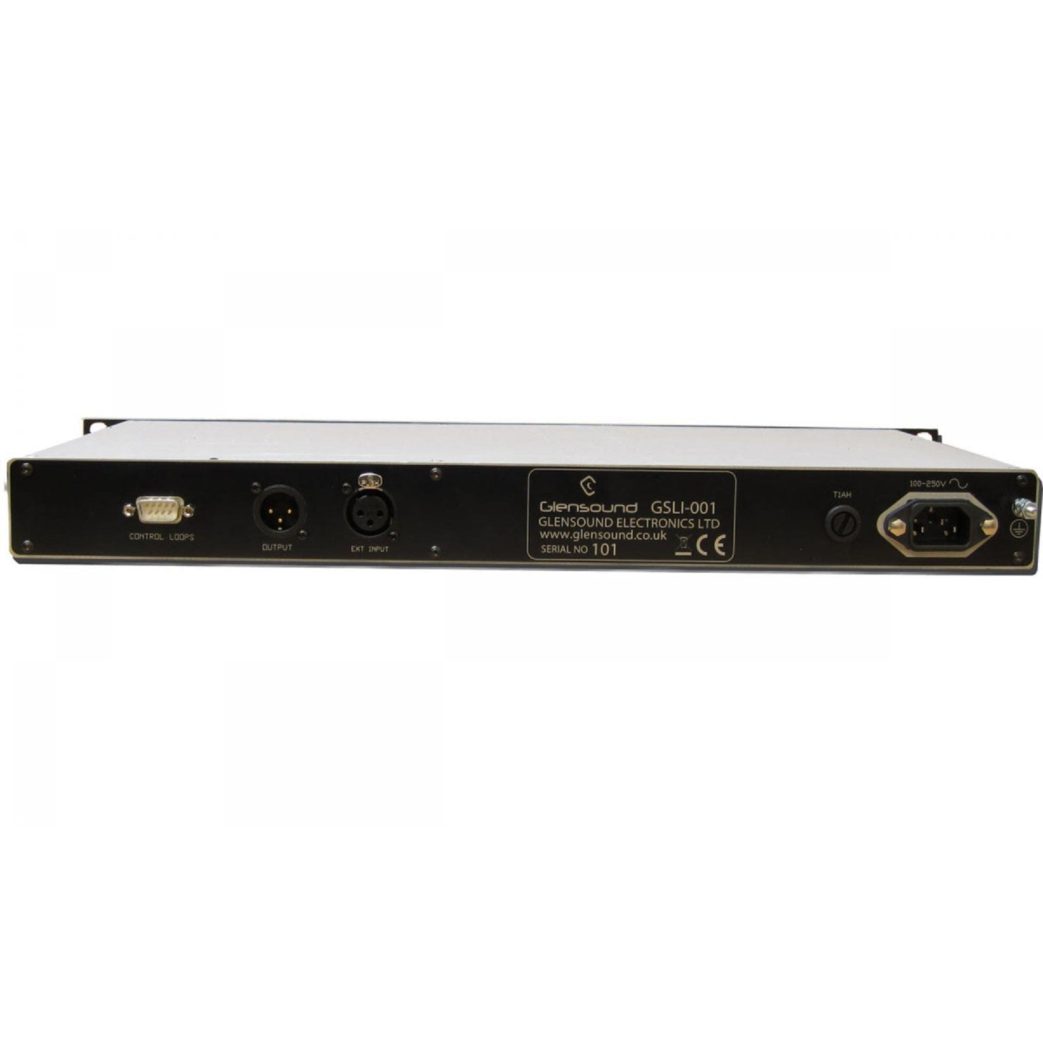 Glensound GS-LI001 - Single Channel 1RU Mains Powered Line Ident