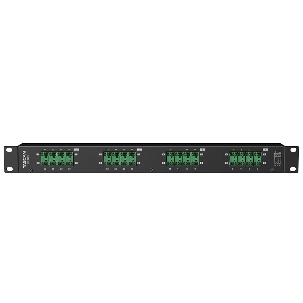 Tascam BO-32DE 32-Channel Euroblock to DB25 Breakout Box