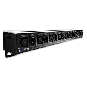 ART S8-3WAY - Eight Channel Three-Way Mic Splitter