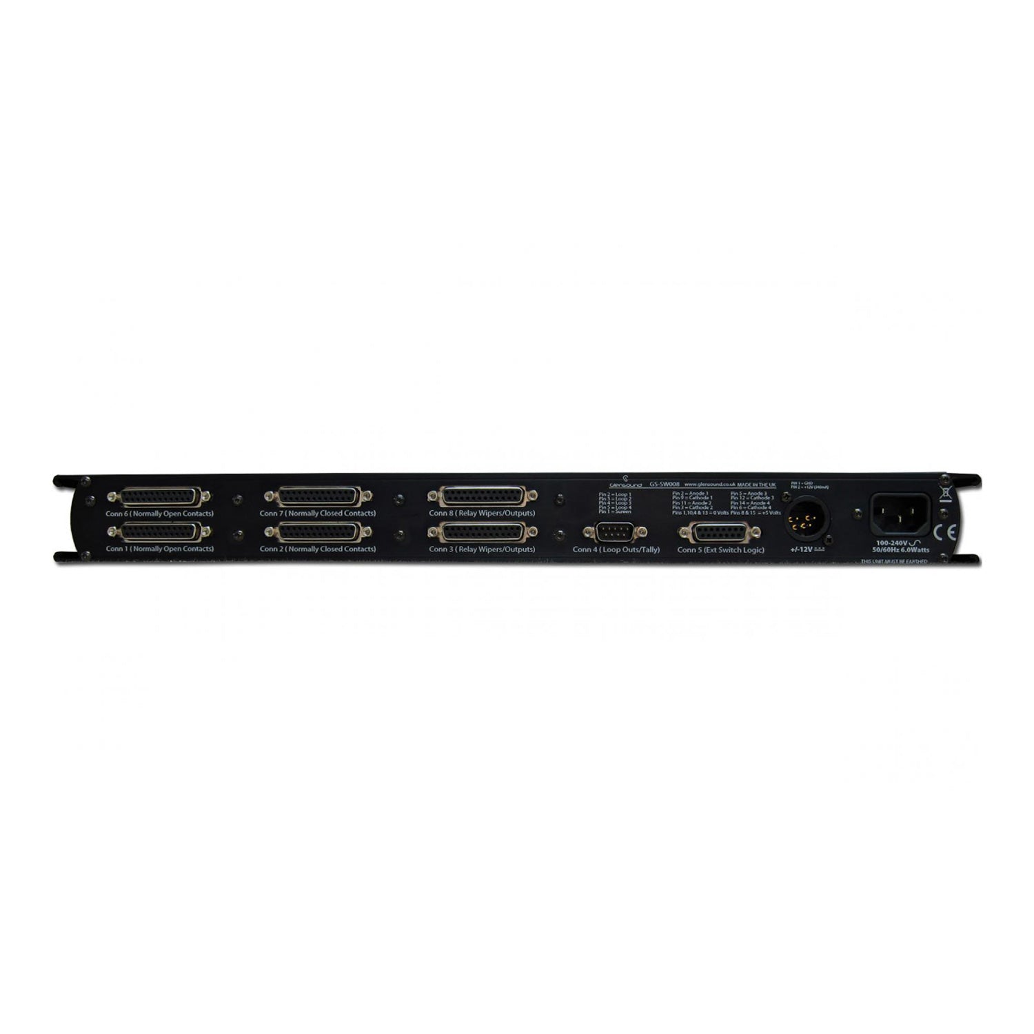 Glensound GS-SW008A - 16 Off 2 Into 1 Audio Switcher
