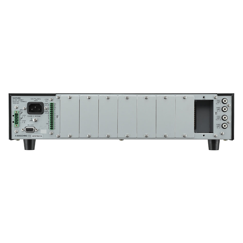 TOA A-9120DHM2 - 2x120W Digital Matrix Mixer Amplifier (Requires Modules)