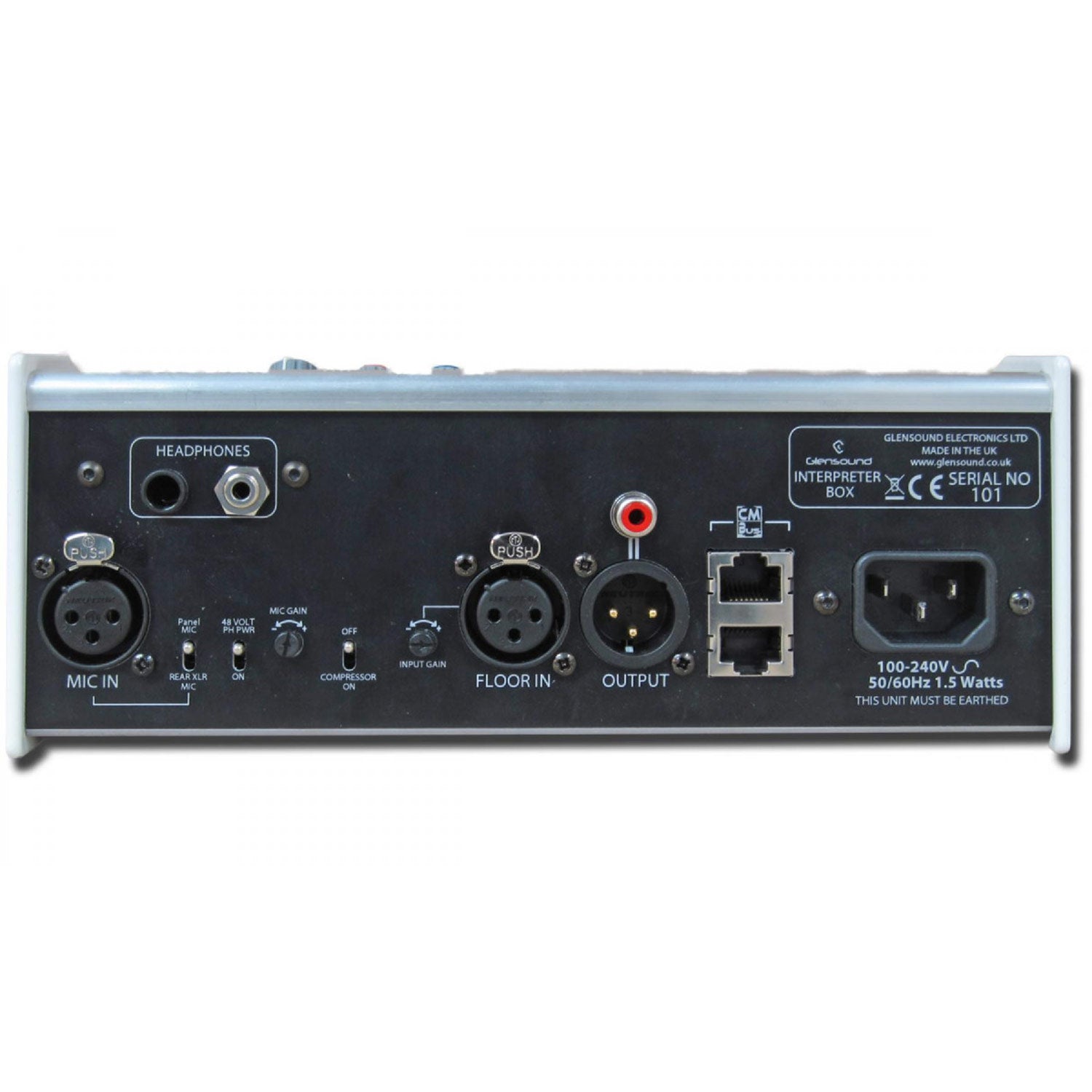 Glensound Interpreter Box - A Box For Simultaneous Interpretation