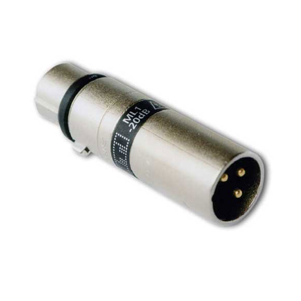 NTi Audio ML1/AL1 -20dB Inline XLR Pad