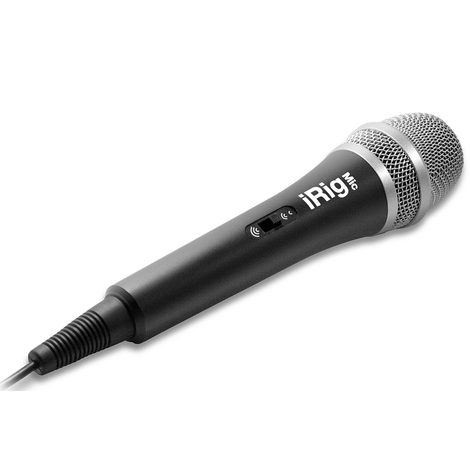 IK Multimedia iRig Mic - Handheld Condenser Microphone for Smartphones or Tablets