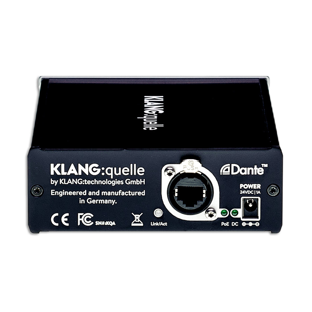 Klang Technologies KLANG:quelle - 4-Channel Dante Monitor Headphone Amp