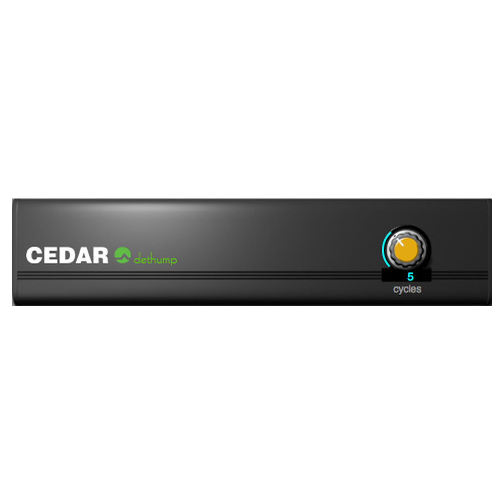 CEDAR Audio Dethump - Low-Frequency Thump Removal Plugin (VST/AU/AAX)