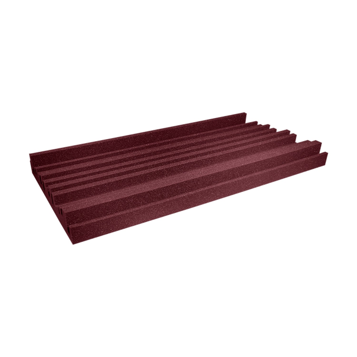 Auralex 4" StudioFoam Metro - 2x4 Foot Absorption Panel (Burgundy / Box of 6)