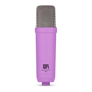 RODE NT1 Signature Series - Studio Condenser Microphone (Purple)