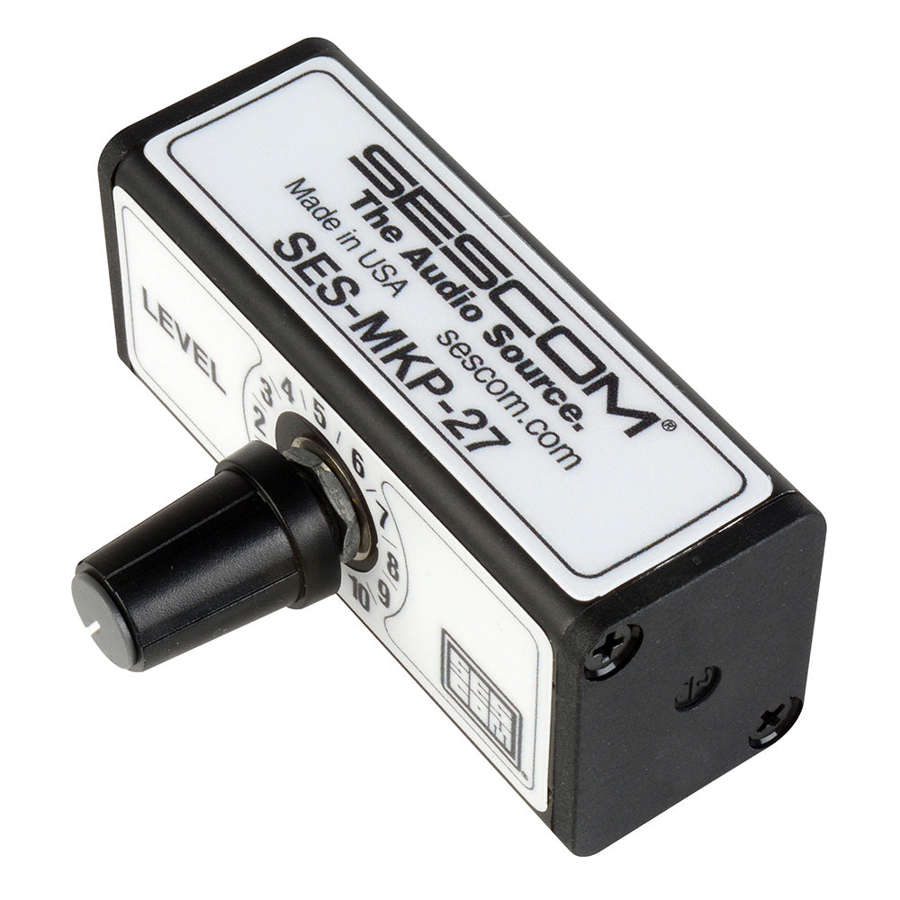Sescom SES-MKP-27 Stereo 3.5mm Mini Passive Volume Control
