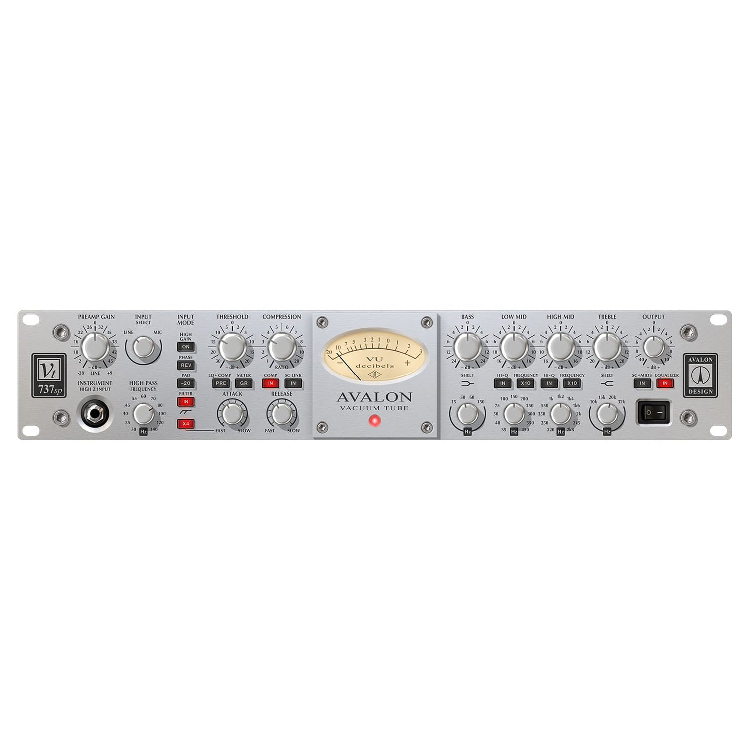 Universal Audio Avalon VT-737 - Tube Channel Strip Plugin (VST/AU/AAX / UAD or Native)
