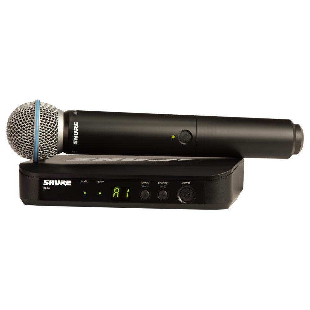 Shure BLX24/B58 Handheld Wireless System (J11 Band - 596-616 MHz)