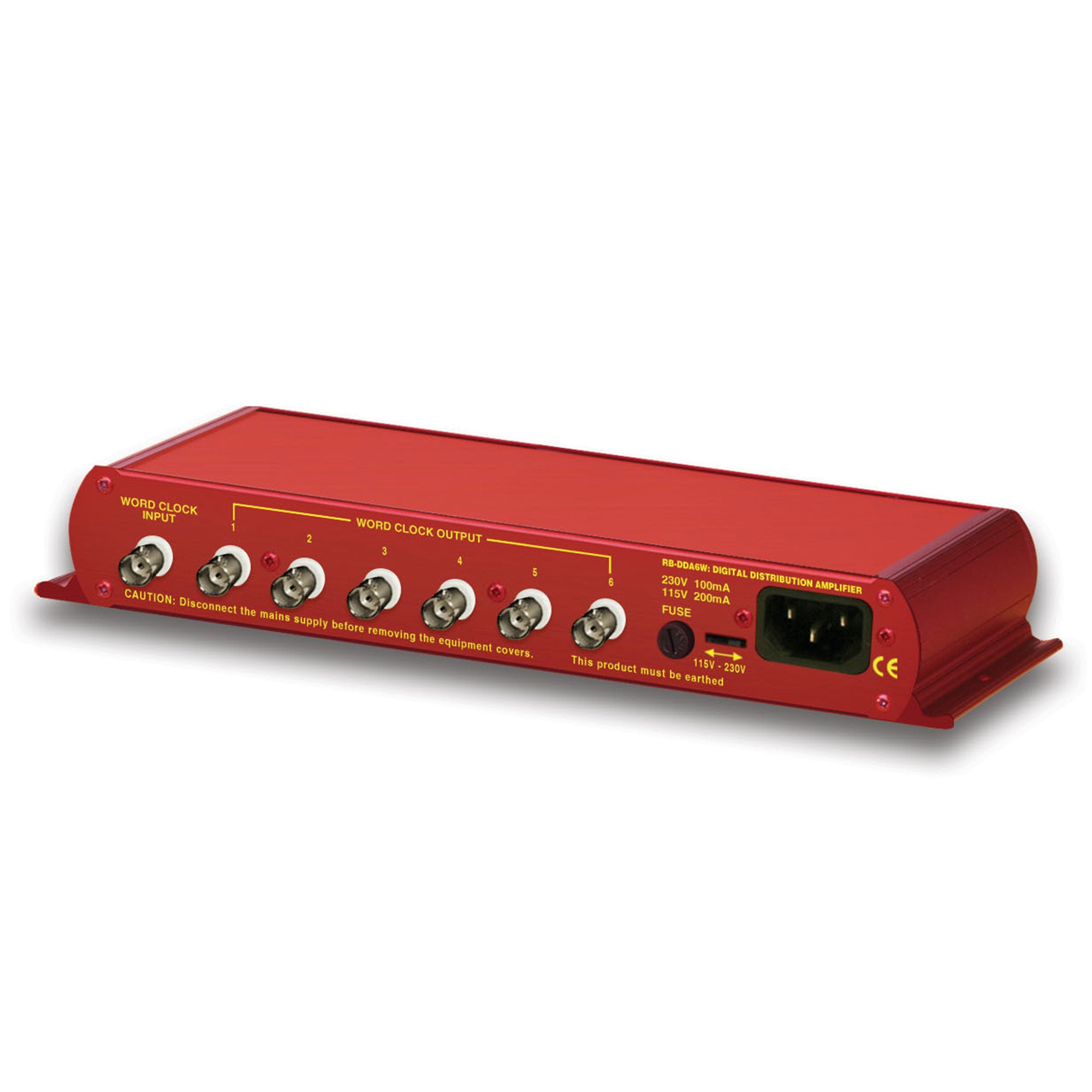 Sonifex RB-DDA6W 6 Way Word Clock Distribution Amplifier