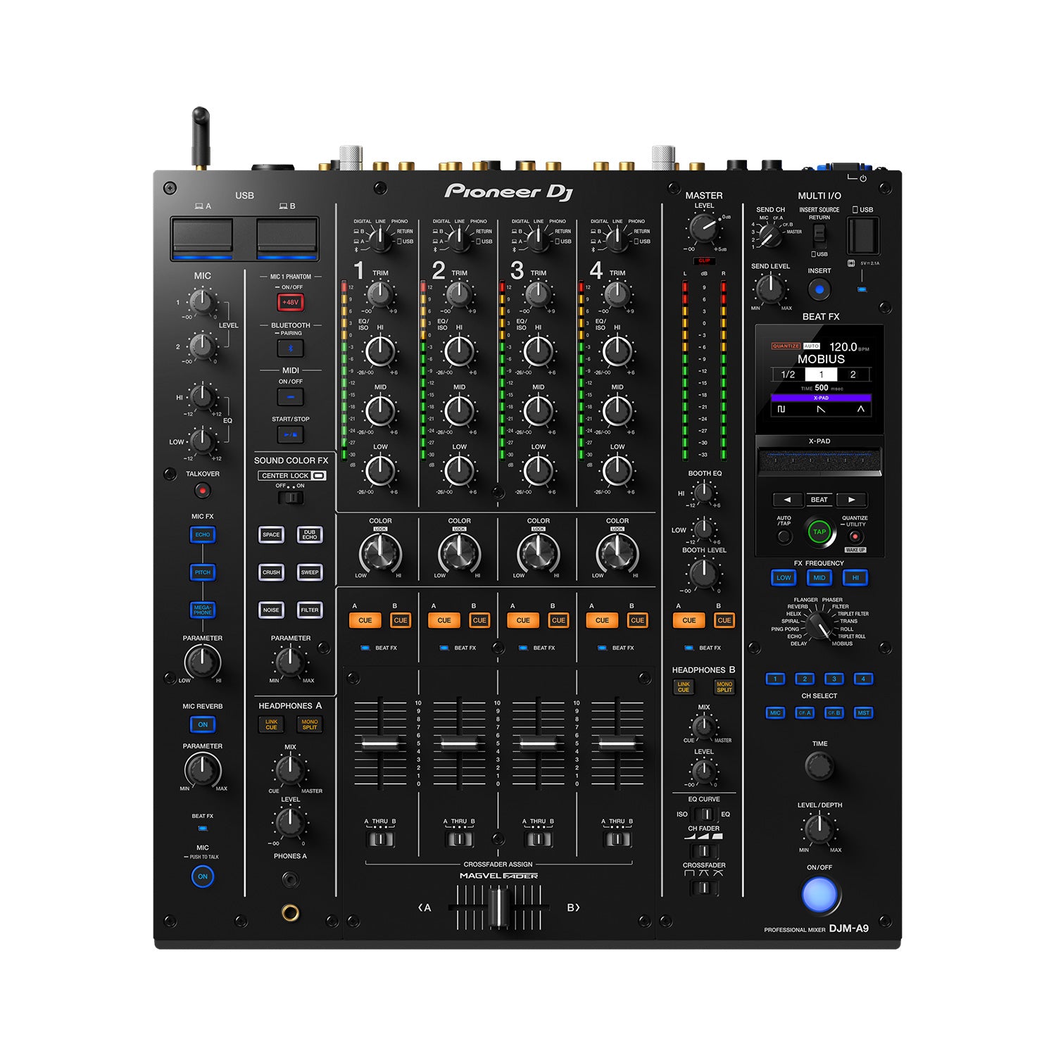 Pioneer DJM-A9 - 4-Channel Professional DJ Mixer