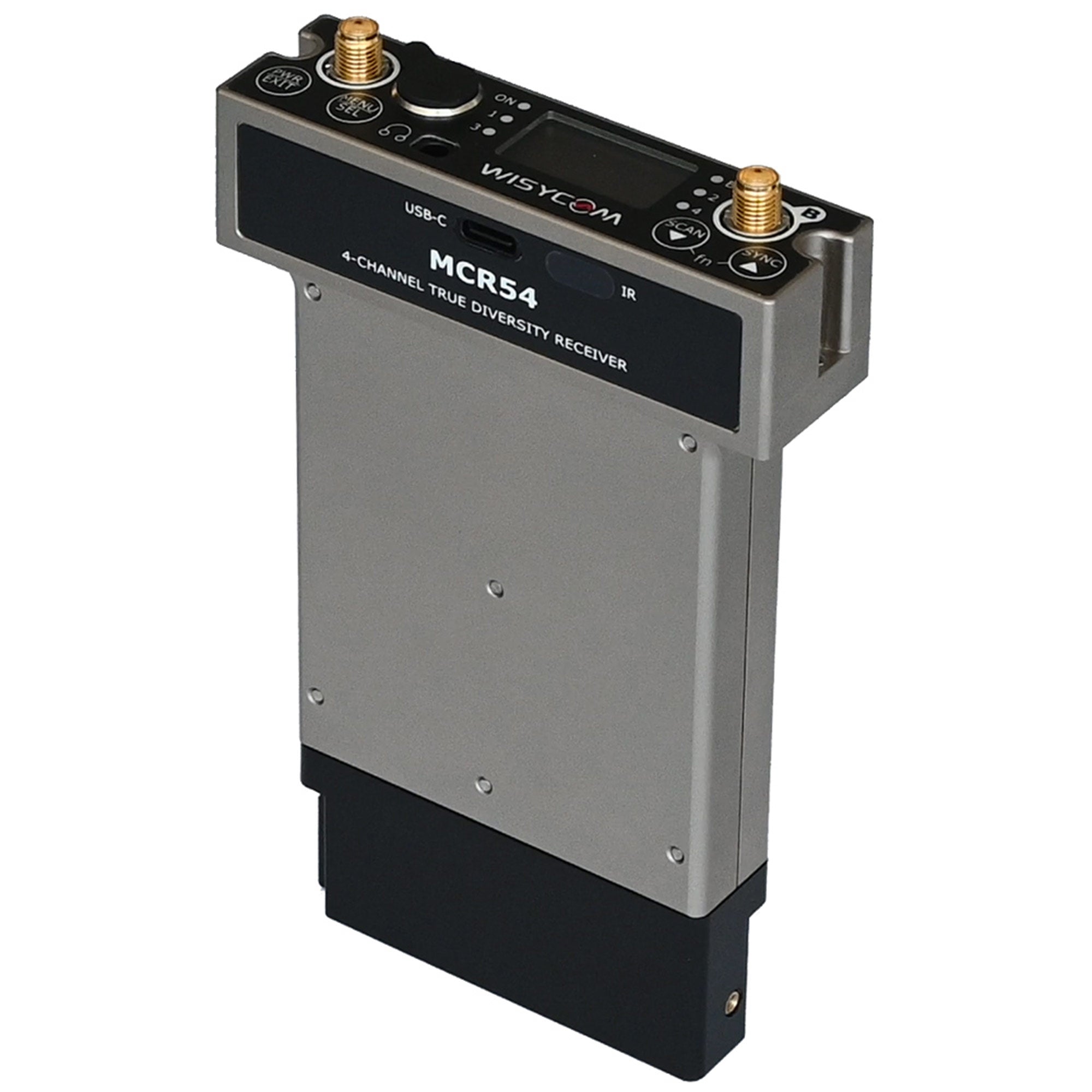Wisycom MCR54 - Four-Channel Multiband True Diversity Receiver