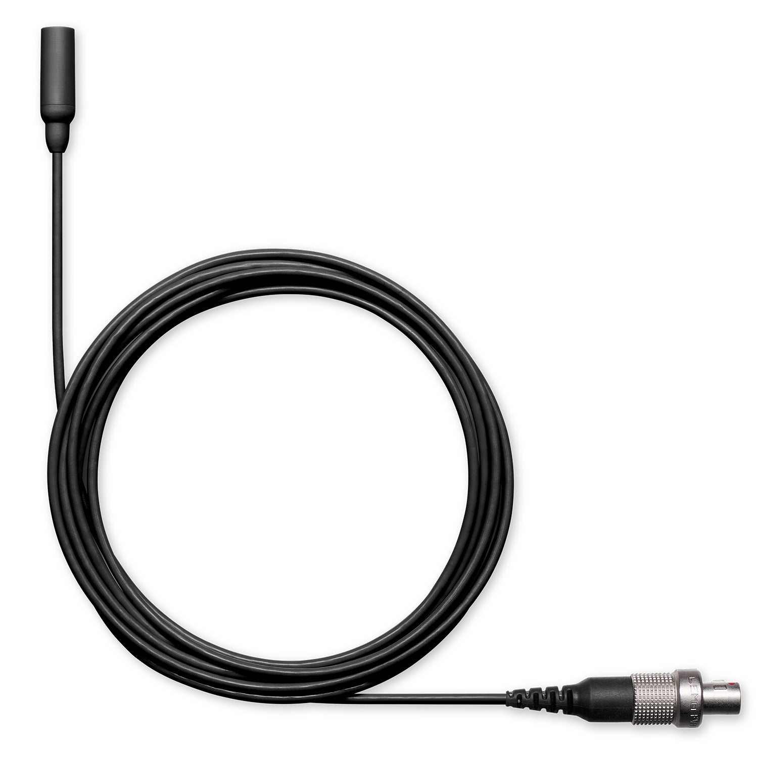 Shure TwinPlex TL48B/O-LEMO1-A Subminiature Lavalier Microphone (Tailored, 1-Pin Lemo, Black)