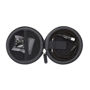 Shure UL4B/C-XLR-A - UniPlex Lavalier Microphone (Black / XLR Preamp)