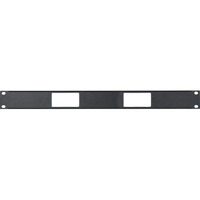 Middle Atlantic DECP-1X2 1 Space Panel for Two Decora Devices