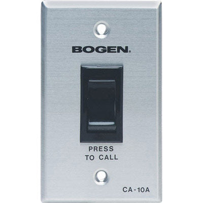 Bogen CA-10A Call-In Switch with SCR Latch Circuit
