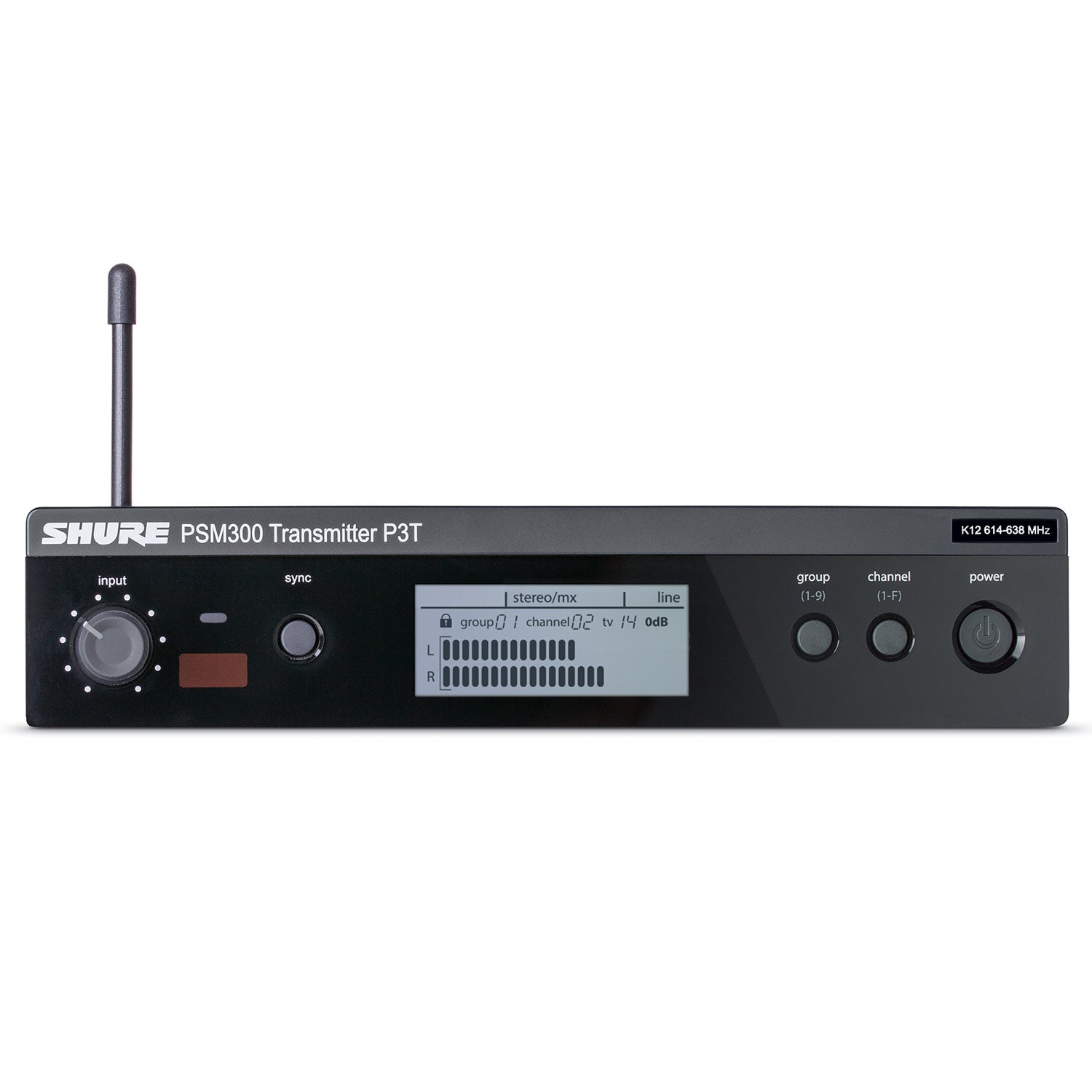 Shure P3TRA215CL PSM300 Wireless In-Ear Monitor System (H20 Band - 518-542 MHz)