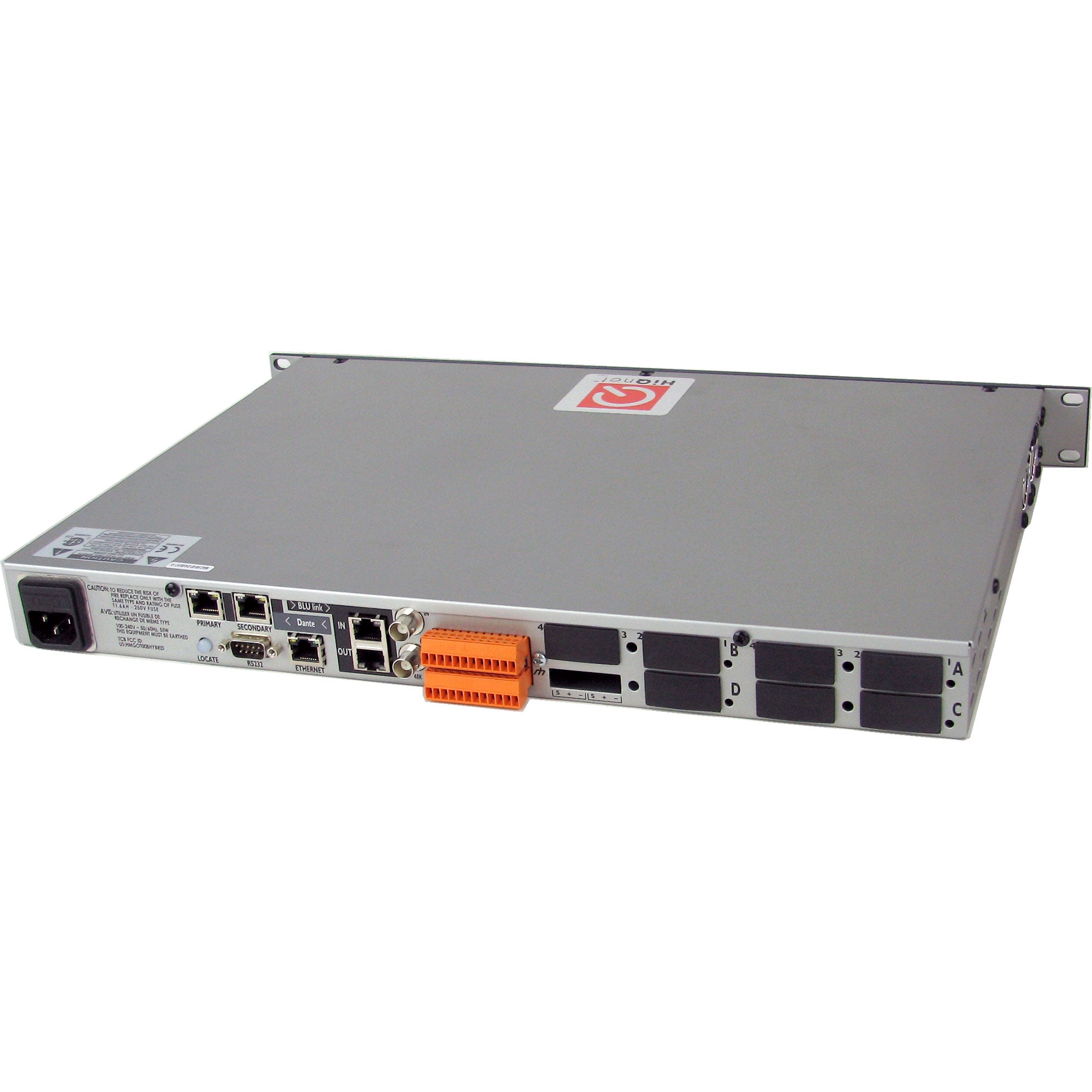 BSS BLU-326 - Soundweb London I/O Expander with BLU link and Dante - B-Stock