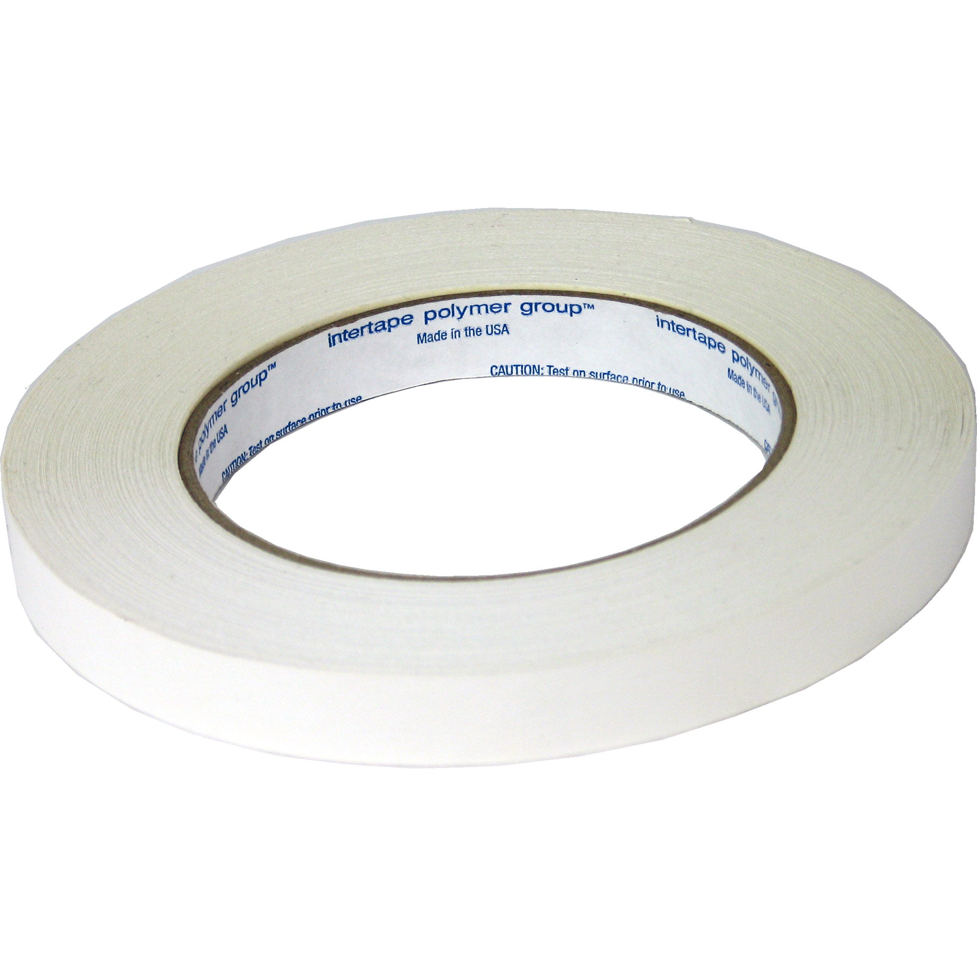 Intertape Polymer CT12 - 1/2-Inch Console Scribble Tape (White / 60 Yard Roll)