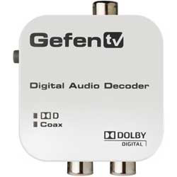 Gefen GTV-DD-2-AA Dolby Digital Audio to Stereo Analog Audio Converter