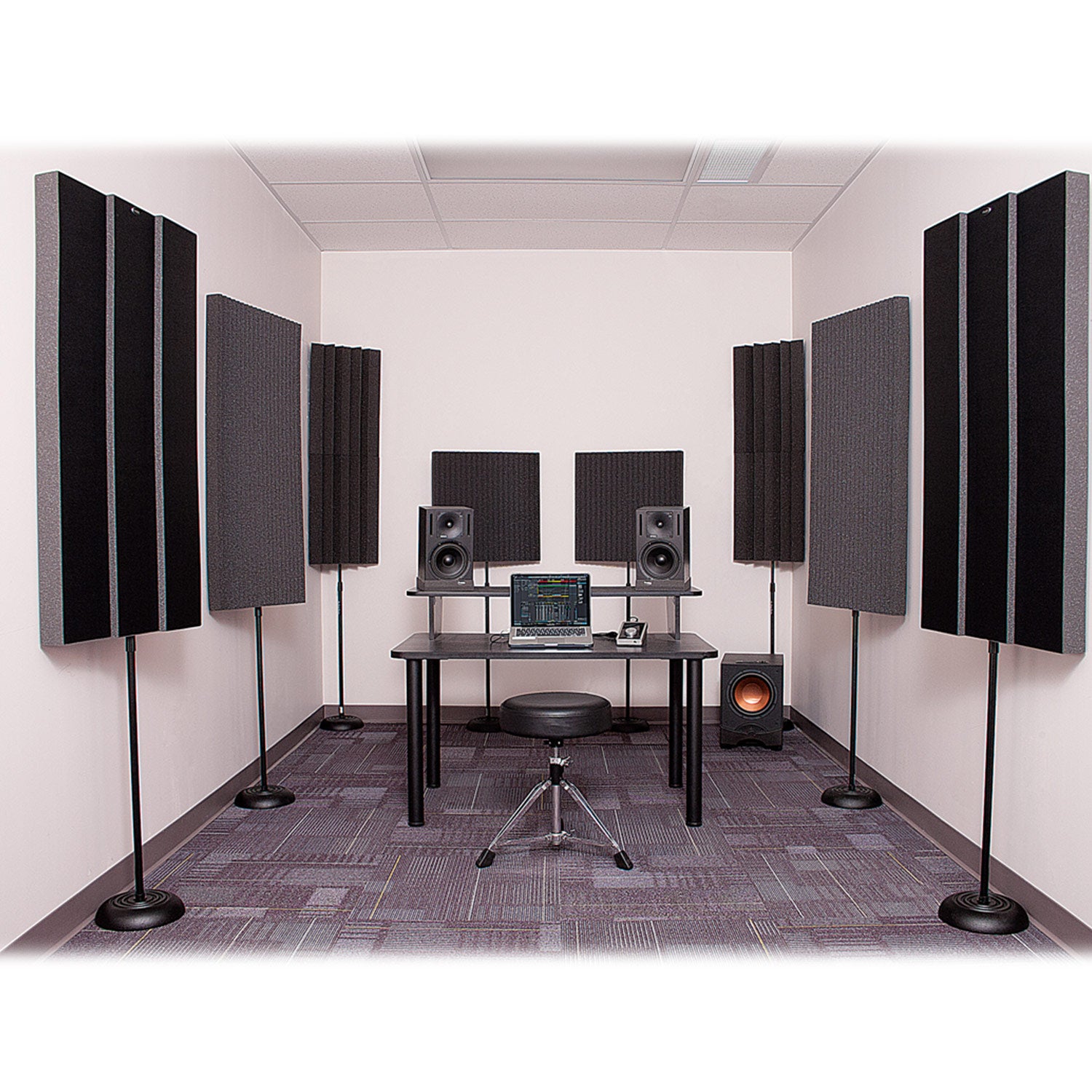 Auralex EditMAX - Portable Acoustic Treatment Kit (Charcoal)
