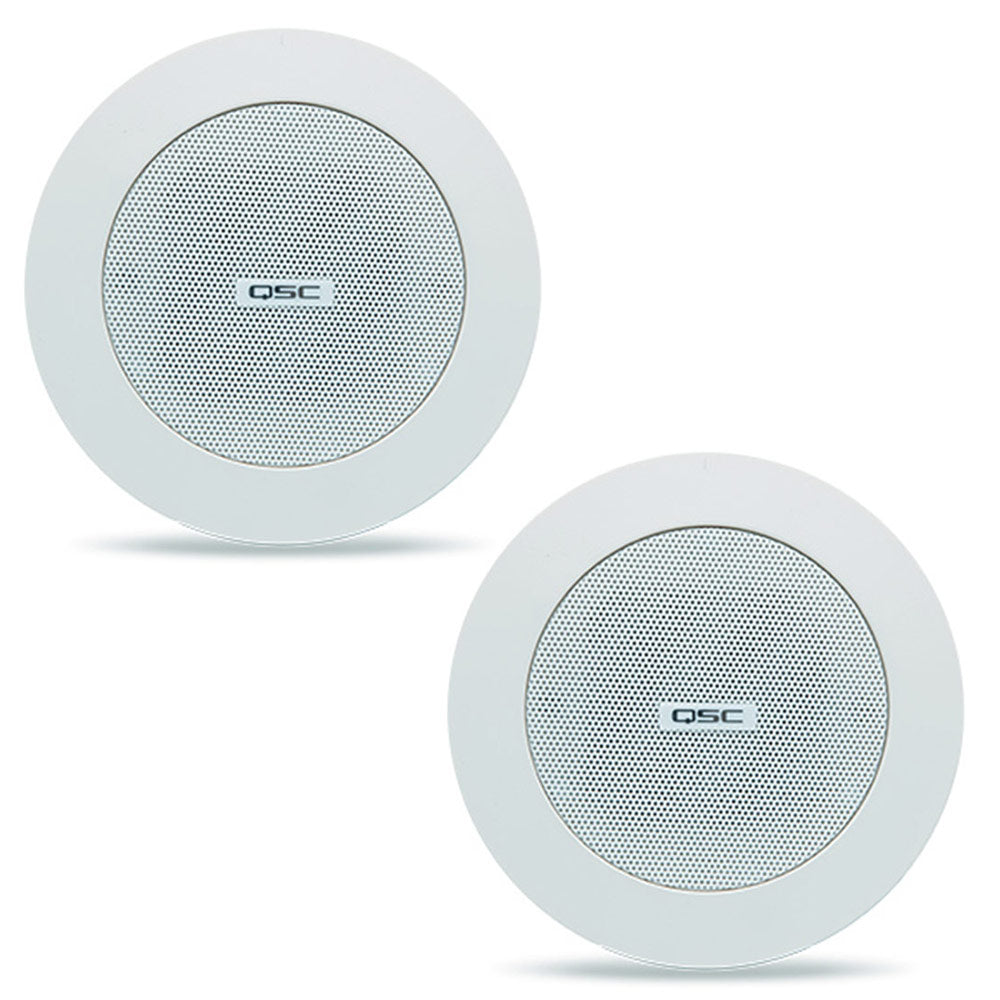 QSC AD-C SAT AcousticDesign Series Satellite Ceiling Speaker (Black)