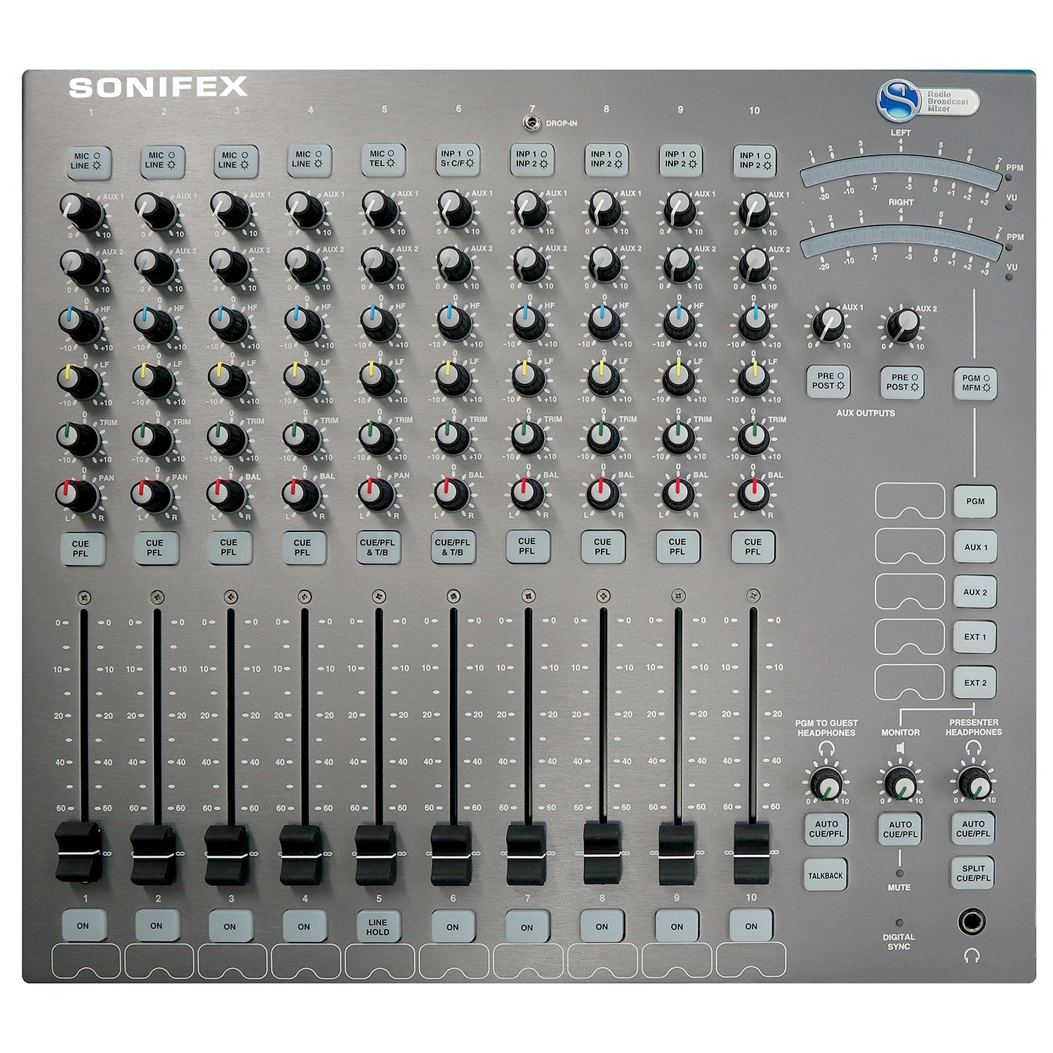Sonifex S1 - Digital / Analog Hybrid Broadcast Radio Mixer