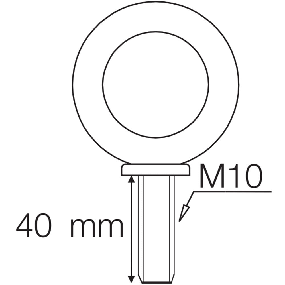 DAS ANL-2 - Eyebolt and Carabiner Set for DAS Loudspeakers