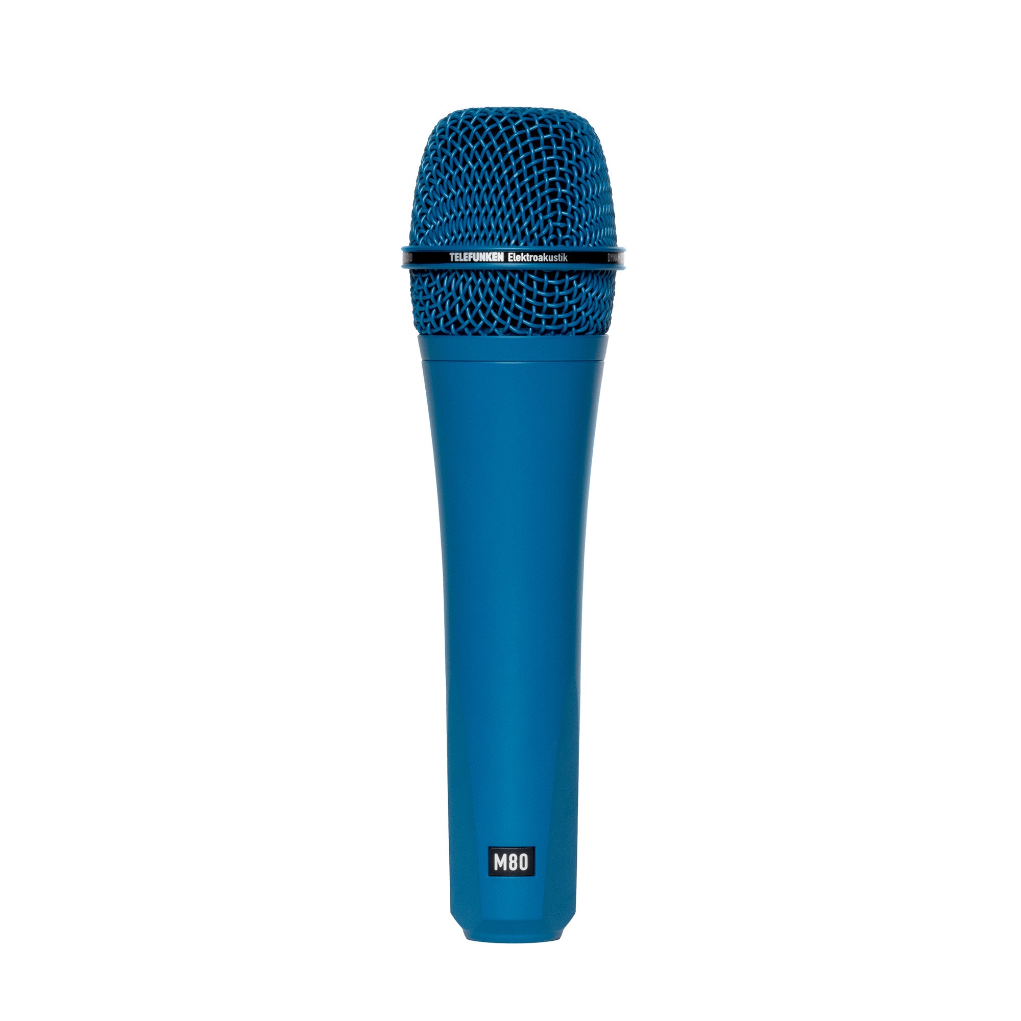 Telefunken M80 - Dynamic Handheld Vocal Microphone (Blue Body / Blue Grill)