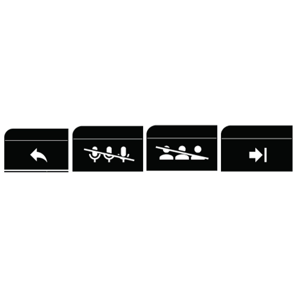 Shure MXCW-ACC-CM - Chairman Button Set for MXCW640