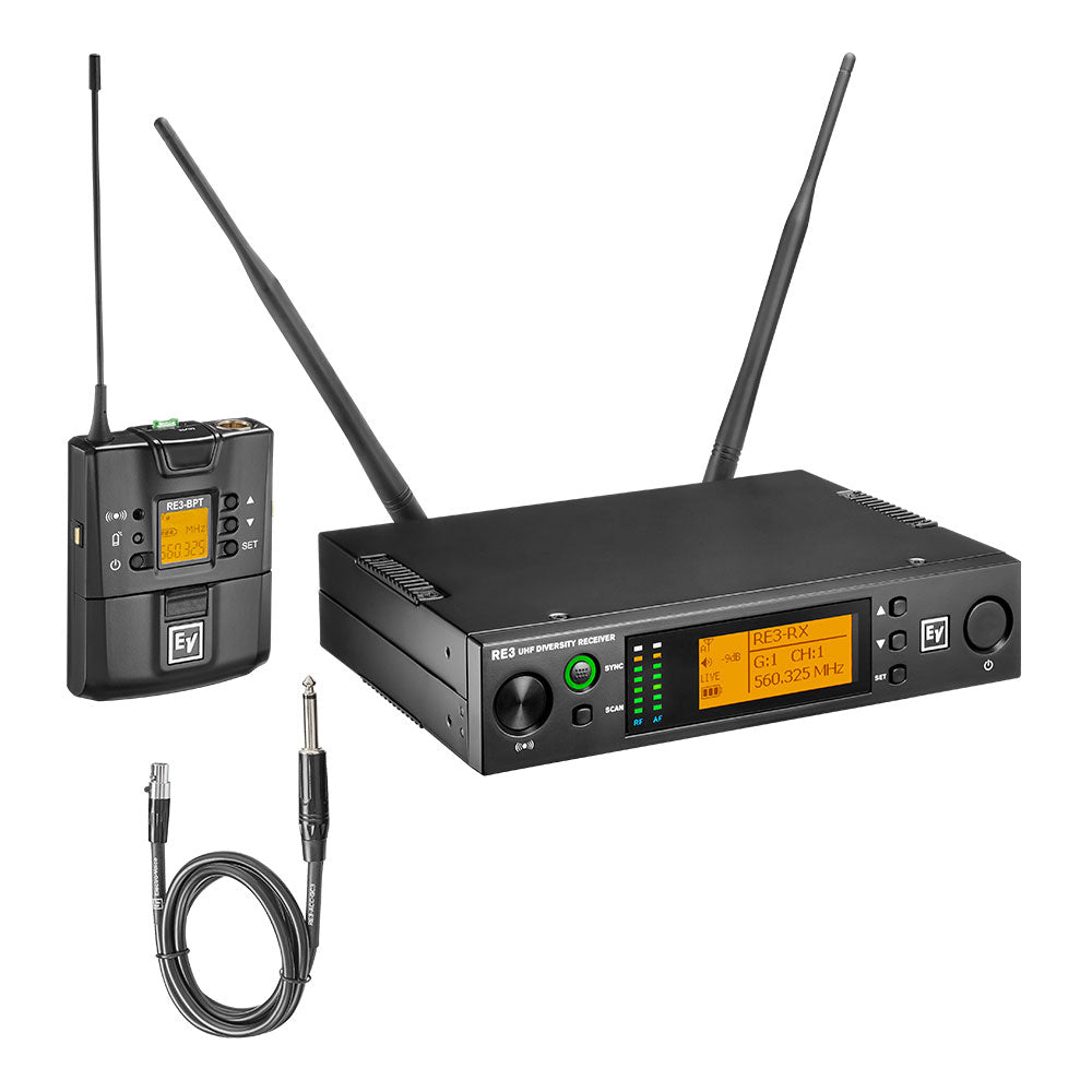 Electro-Voice RE3-BPGC - Instrument Wireless System (6M Band / 653 - 663 MHz)