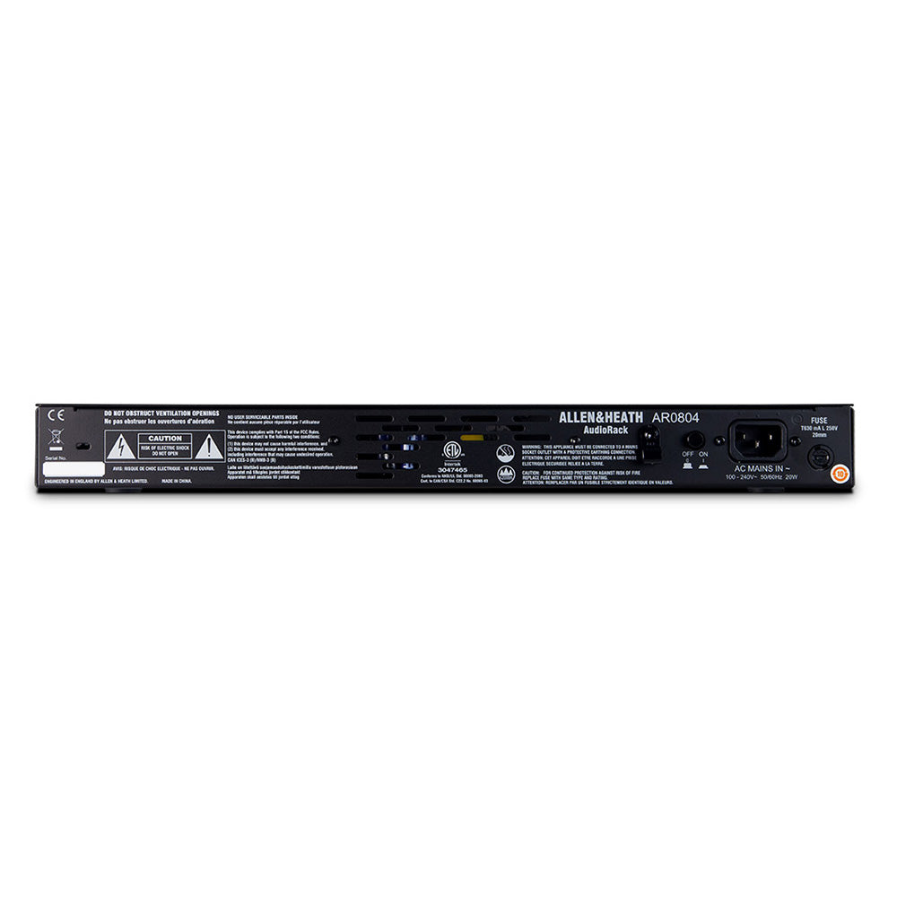 Allen and Heath AR84 - 8-Input/4-Output Stage Box for Qu Series