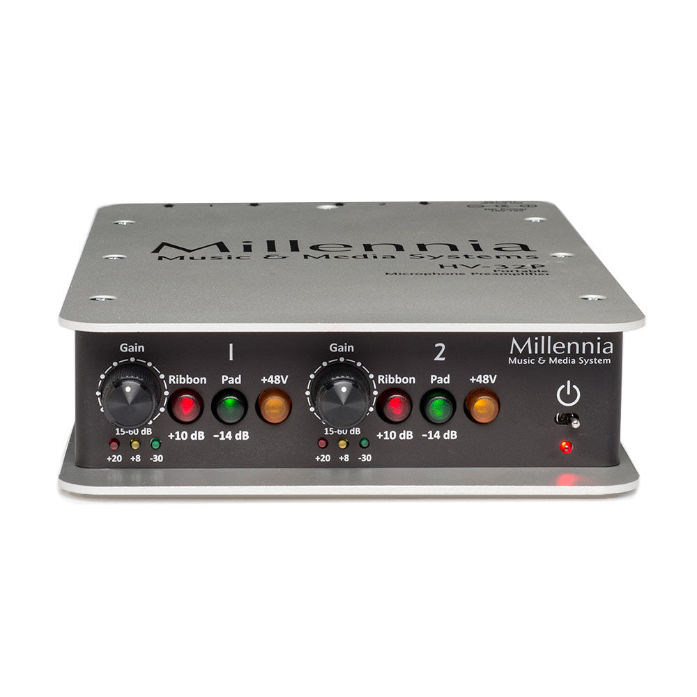 Millennia Media HV-32P Portable 2-Channel Microphone Preamplifier