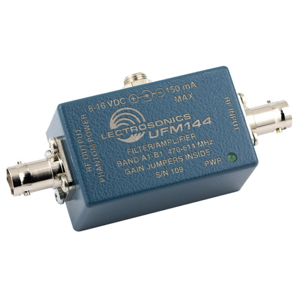 Lectrosonics UFM144 - UHF Filter and Amplifier Inline Module (470 - 614 MHz)