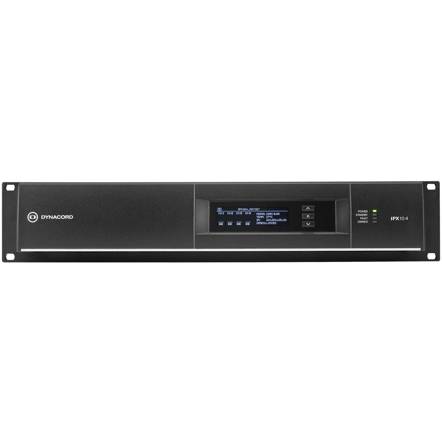 Dynacord IPX10:4 - 4 x 2500W Multi-Channel Install Power Amplifier