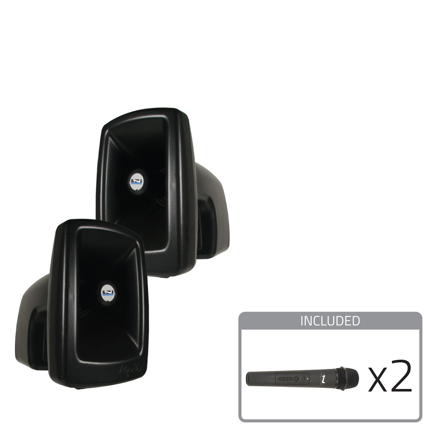 Anchor Audio Megavox 2 COMP2- Portable Speaker Package with 2x Wireless Handheld Microphones