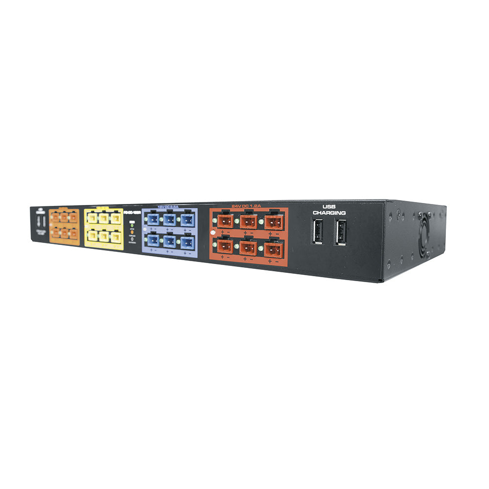 Middle Atlantic PD-DC-125R 125W Multi-Mount Universal DC Power Distribution System
