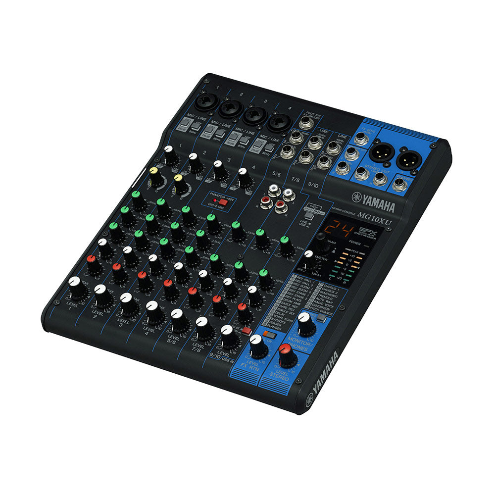 Yamaha MG10XU 10-Channel Compact Mixer (with SPX Effects and USB)