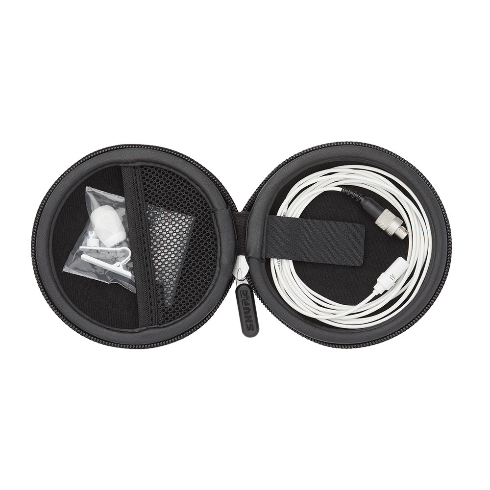 Shure UL4W/C-LM3-A - UniPlex Lavalier Microphone (White / 3-Pin Lemo)