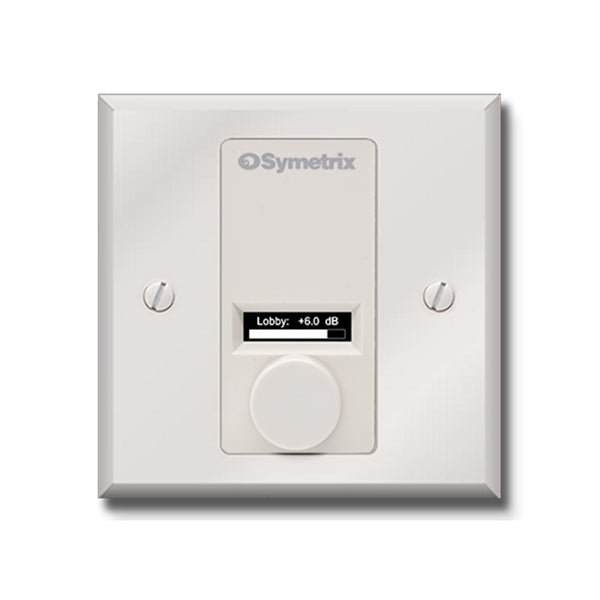 Symetrix W1 - Wall Mount IP Controller for Symetrix DSP Systems (White / Euro)