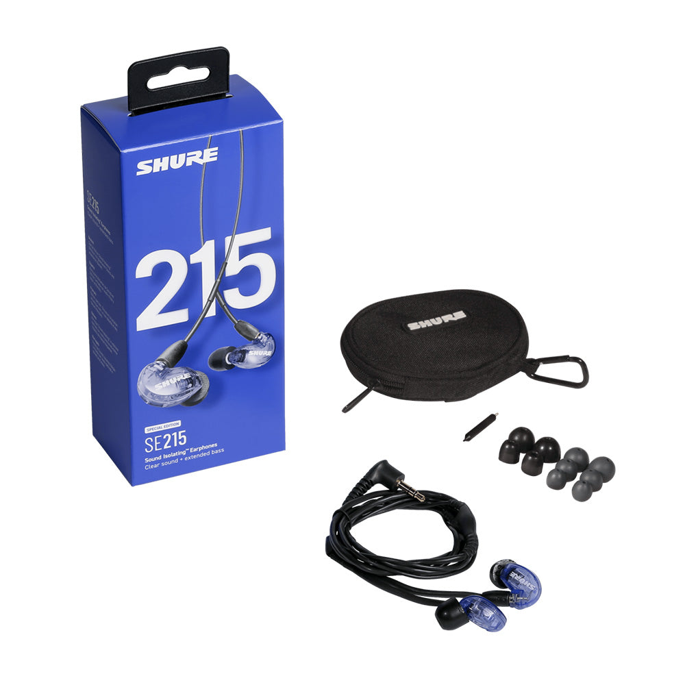 Shure SE215-SPE Professional Sound Isolating Earphones (Purple)