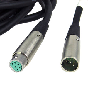 Clear-Com IC-25-2P - 2-Pair 6-Pin Intercom Cable (25 Foot)