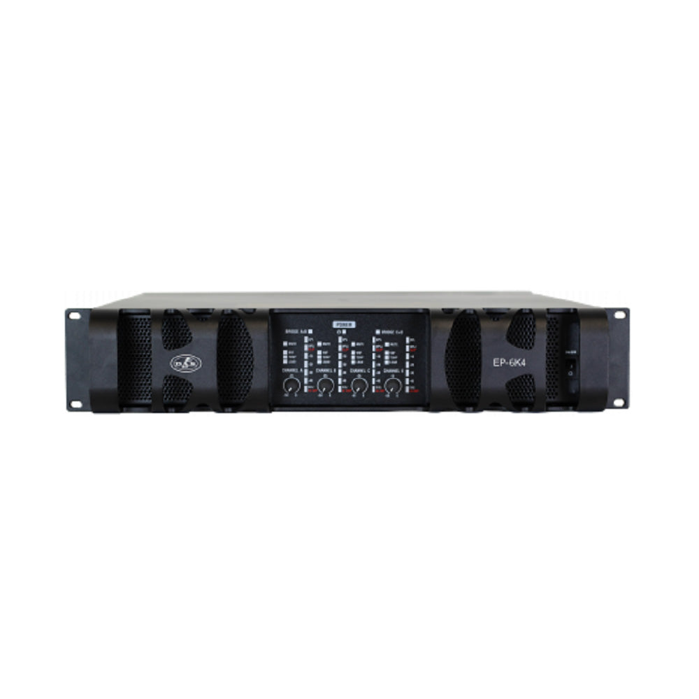DAS EP-6K4 - 4-Channel Power Amplifier (8 ohm or 100V)