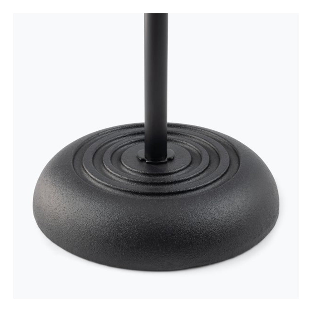 On Stage MS7201B - 34-60 inch Adjustable Black Round Based Microphone Stand