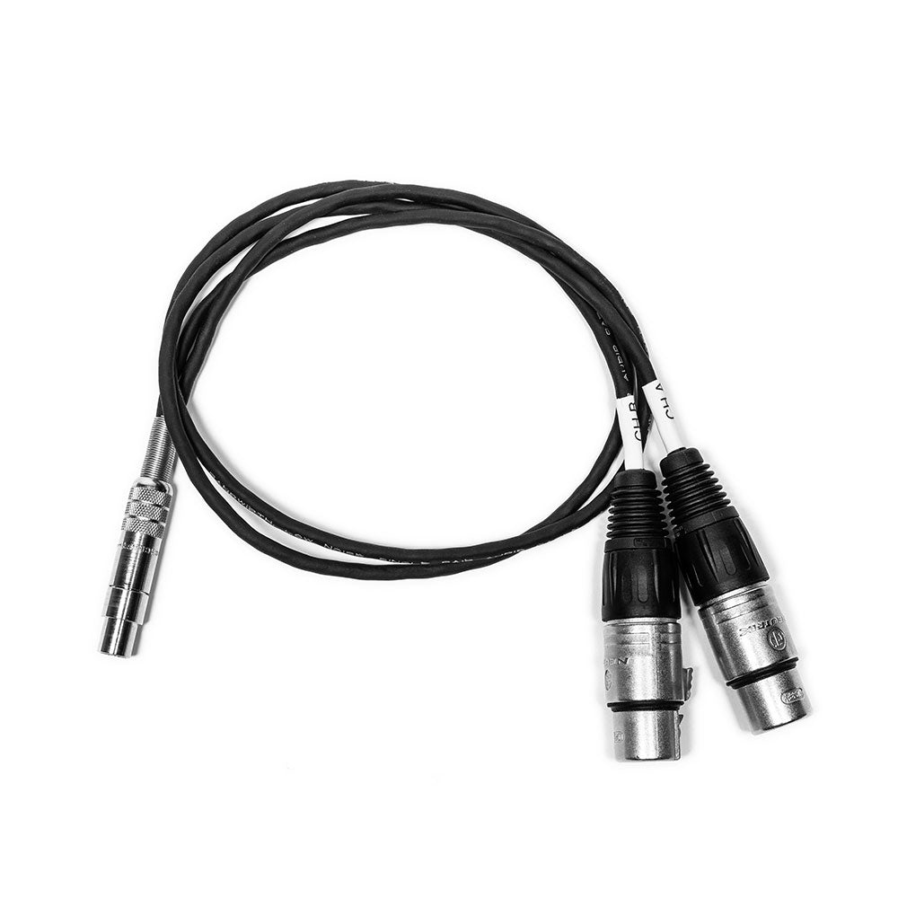 Sound Devices XL-TA5XF2 - TA5 to Dual XLR Female Cables for Scorpio (2 Pack)