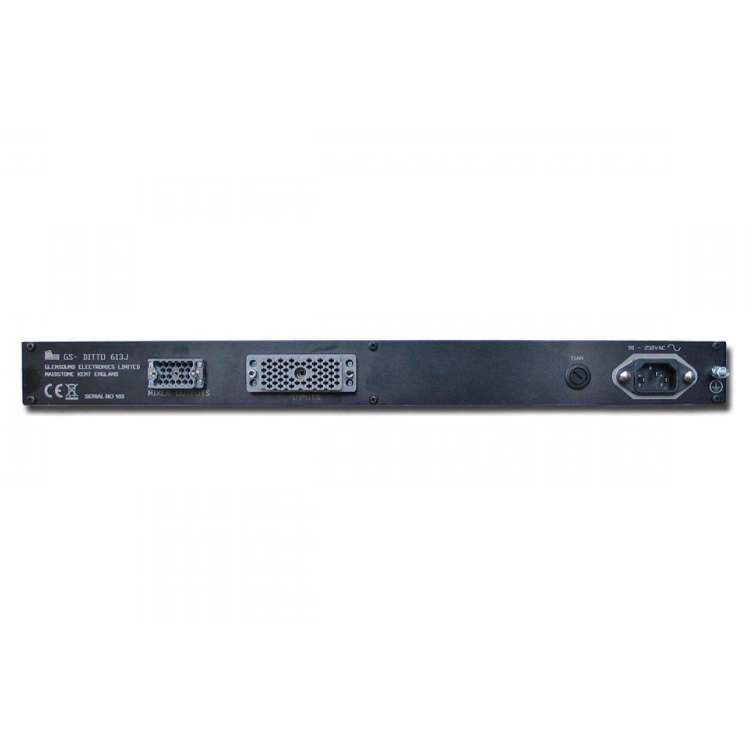 Glensound DITTO 613J - 6 Input Mixer x 3 With Front Panel Jack Inputs