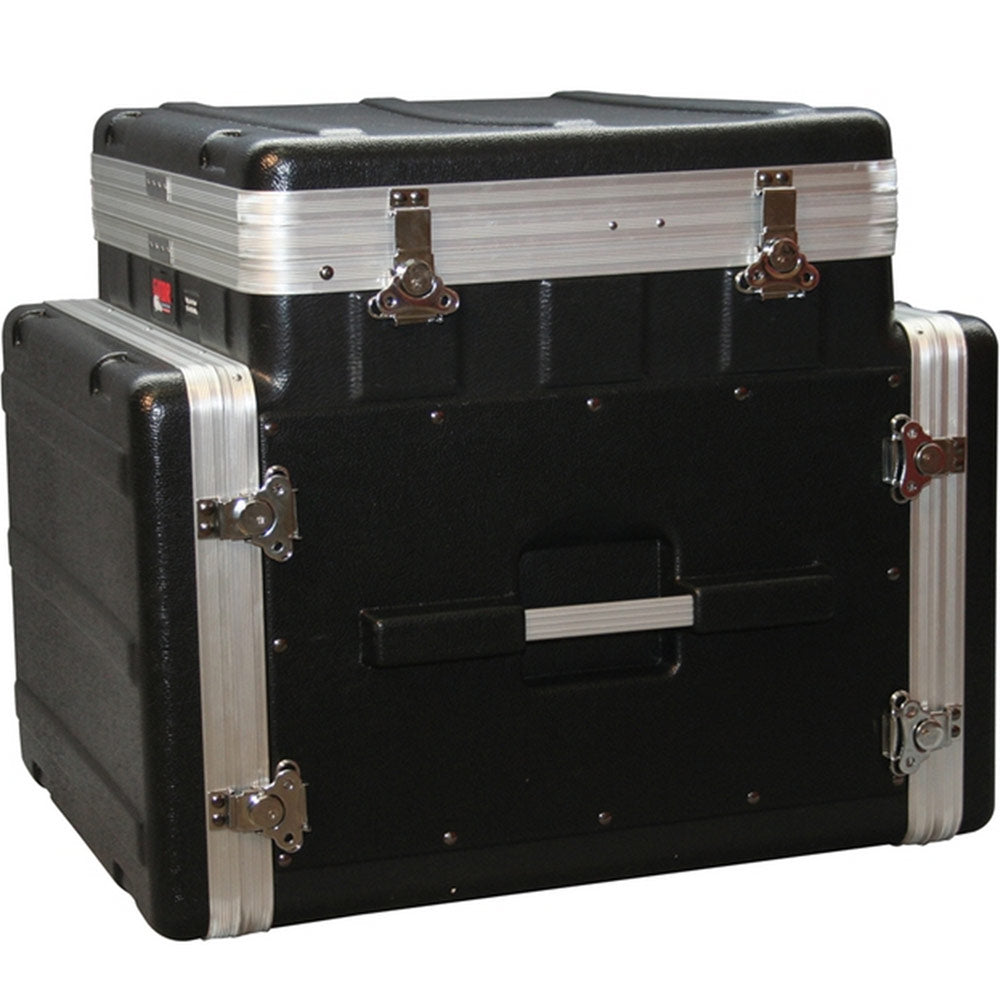 Gator GRC-10X8 PU Polyethylene Pop-Up Console Rack with 10-U Slant Top over 8-U Bottom